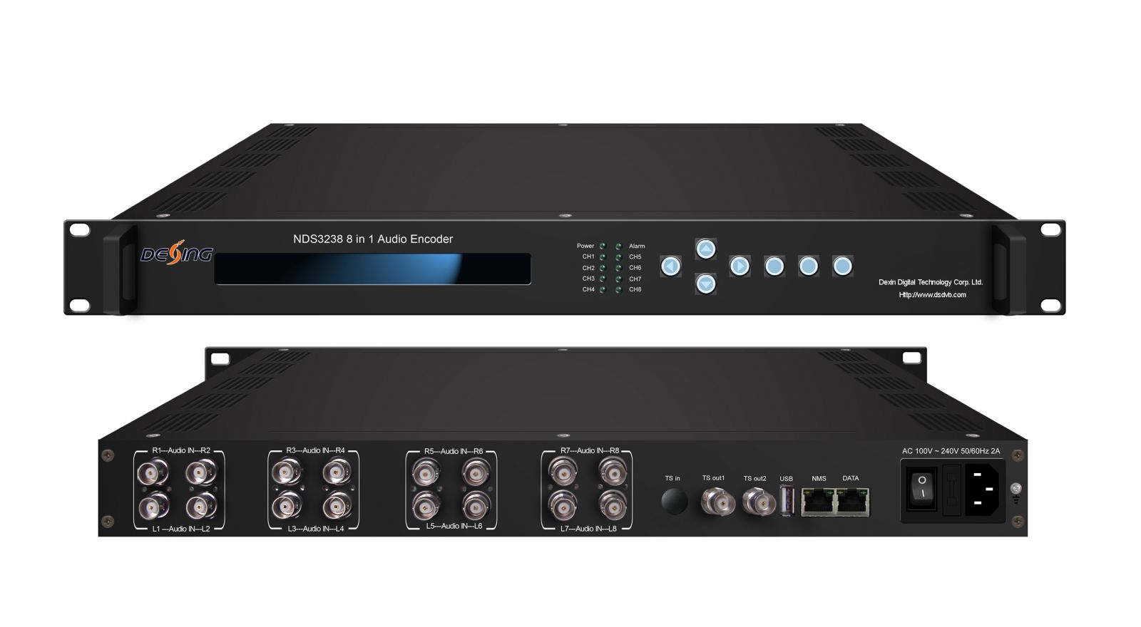 NDS3238 8-in-1 Audio Encoder